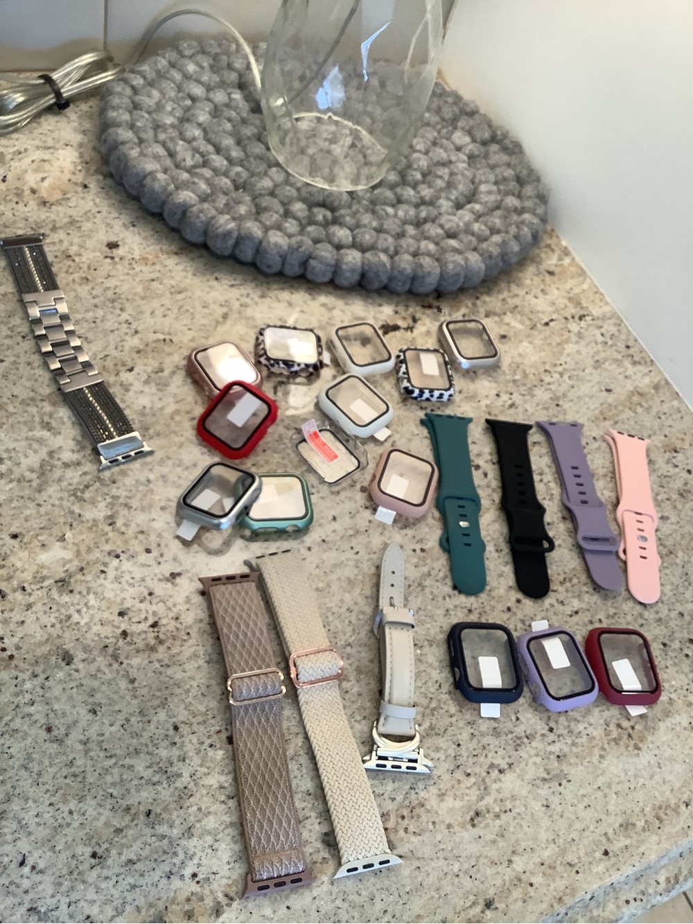 Smartwatch Apple Watch Bands and Protective Cases - Mixed Colors